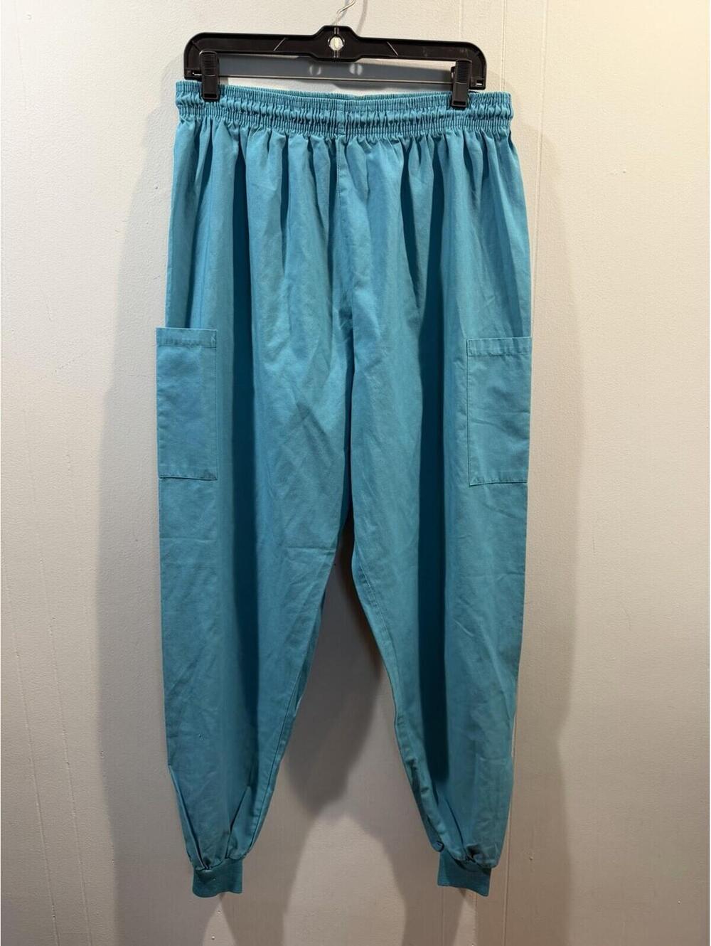 Womens Angelica Uniform Nurse Pants Size Large Blue